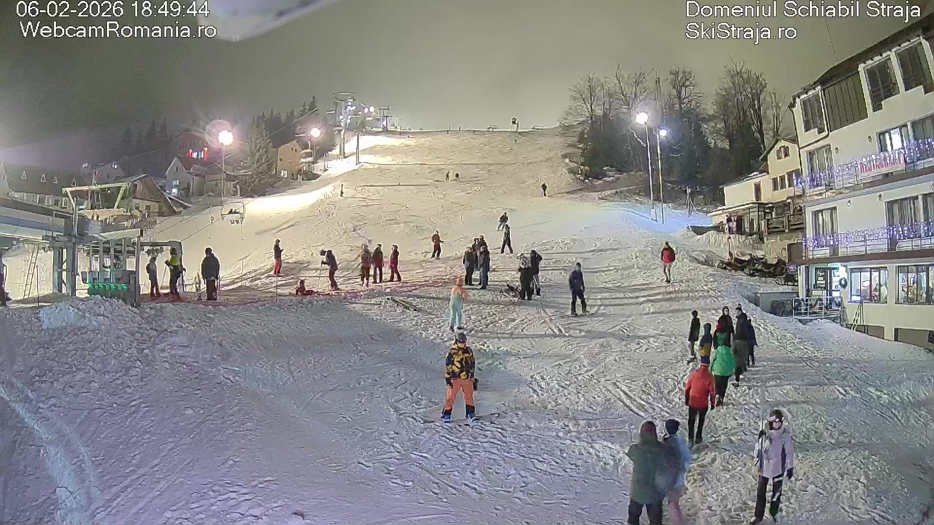 Webcam Camera4 Straja - vedere live pârtie ski